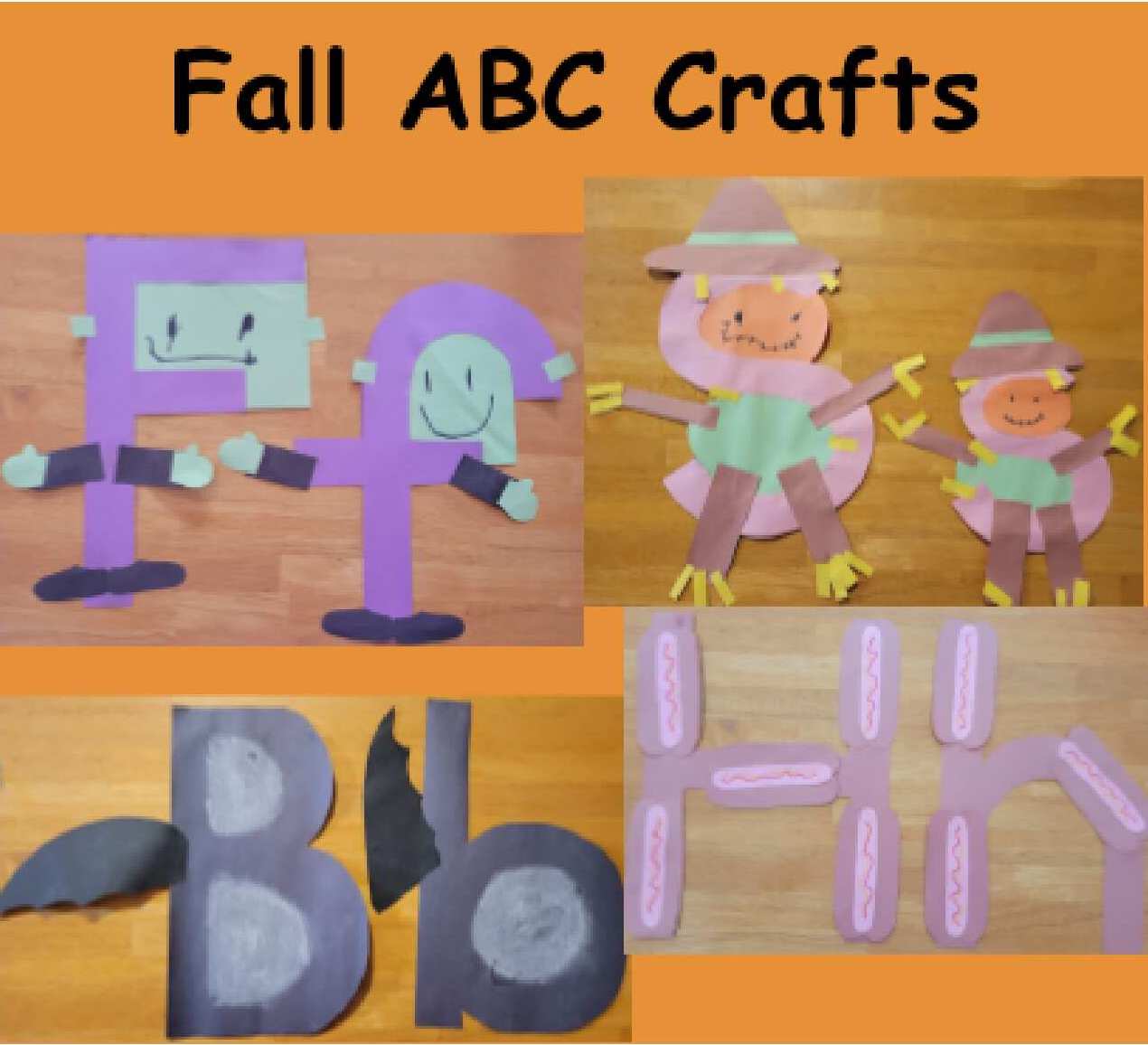 Fall ABC Crafts